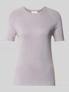 Gebreide pullover met ribboorden