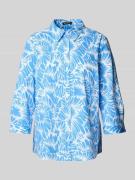 Overhemdblouse met knoopsluiting