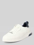 Sneakers met labelapplicatie, model 'Franc'