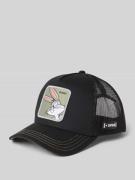 Baseballpet met motiefstitching