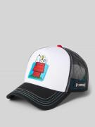 Baseballpet met motiefstitching