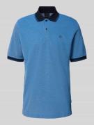 Poloshirt met labelstitching