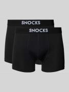 Boxershort met elastische band met label