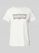 T-shirt met ronde hals, model 'ANANDA'