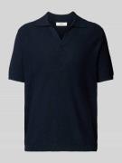 Poloshirt met V-hals