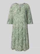 Tuniekjurk van viscose in laagjeslook