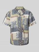 Relaxed fit vrijetijdsoverhemd met borstzak, model 'THE SUNSET CAMP'