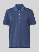 Poloshirt met korte knoopsluiting