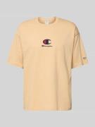 T-shirt met labelstitching