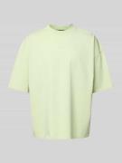 Oversized T-shirt met labelprint