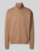 Sweatshirt met schipperskraag