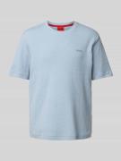 T-shirt met labelstitching, model 'Austin'