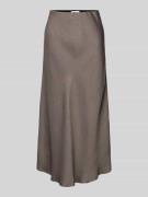 Midirok van satijn met elastische band, model 'URA'