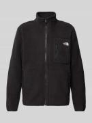 Sweatjack met labelstitching, model 'Yumiori'