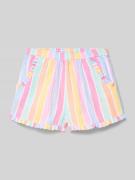 Sweatshorts met ruches