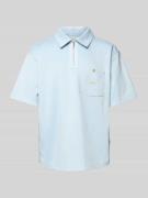 Regular fit poloshirt met borstzak