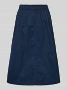 Midirok met elastische band en steekzakken