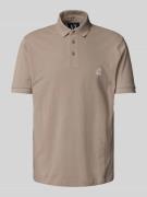 Poloshirt met labelstitching