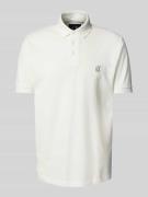 Poloshirt met labelstitching