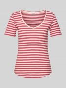 Regular fit T-shirt van slubjersey