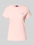 T-shirt met labelstitching