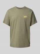 T-shirt met labelstitching