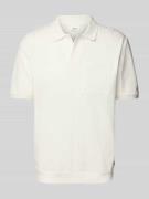 Relaxed fit poloshirt van puur katoen