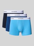 Boxershort met elastische logoband in een set van 3 stuks