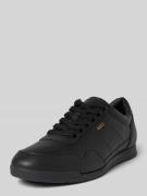 Sneakers met labeldetail, model 'Titanium'