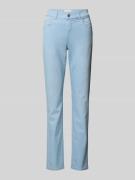 Slim fit jeans met stretch, model 'Cici'