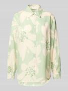 Regular fit overhemdblouse met doorknoopsluiting