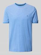 T-shirt met labelstitching