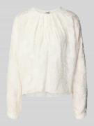 Regular fit blouse met ronde hals, model 'SEETHA'