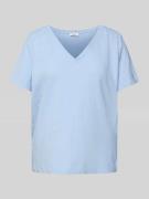 Regular fit T-shirt van puur katoen