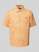 Slim fit vrijetijdsoverhemd met logostitching