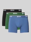 Boxershort met elastische band in een set van 3 stuks