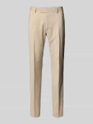 Pantalon van wol met persplooien, model 'Tenuta'