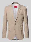 Slim fit 2-knoops colbert met reverskraag, model 'Arti'