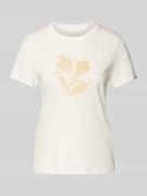 Regular fit T-shirt van puur katoen