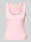 Tanktop met ribboorden, model 'Kaili'