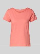 Regular fit T-shirt van puur katoen