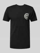 T-shirt met labelprint