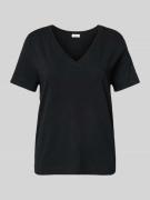 Regular fit T-shirt van puur katoen