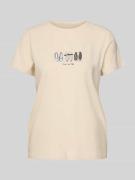 T-shirt met motiefprint
