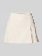 Skort met labelstitching