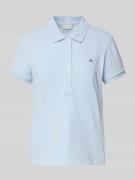 Poloshirt met labelstitching