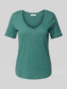 Regular fit T-shirt van puur katoen