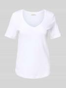 Regular fit T-shirt van puur katoen