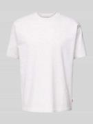 T-shirt met labelstitching