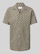 Relaxed fit vrijetijdsoverhemd met broderie anglaise